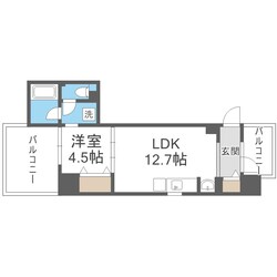 ブリリアントコートクラージュの物件間取画像